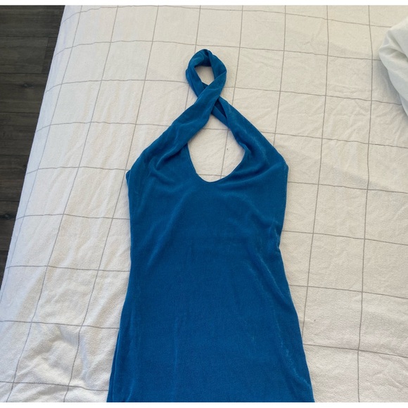 blue dress - Picture 3 of 3